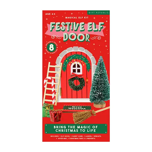 Festive Elf Door packaging