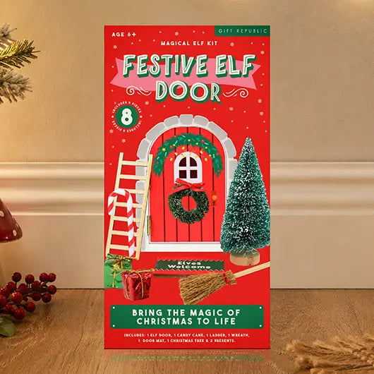 Festive Elf Door accessories