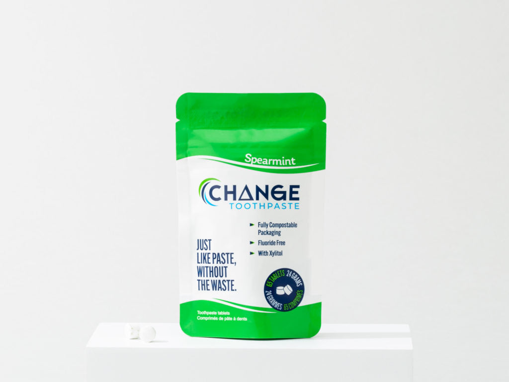 Toothpaste Tablets: Fluoride FREE - Change Toothpaste
