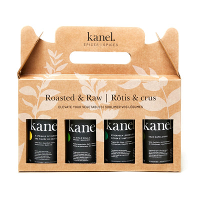 Roasted and Raw Kanel salts