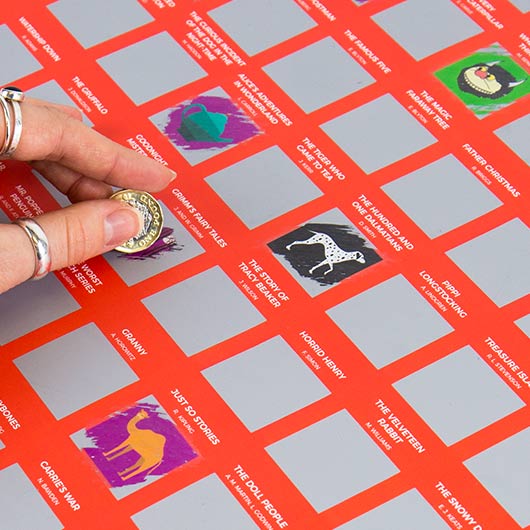100 Kids Books Bucket List poster detail