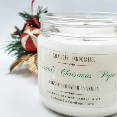 Santa's Christmas Pipe - Natural Coconut Soy Candle