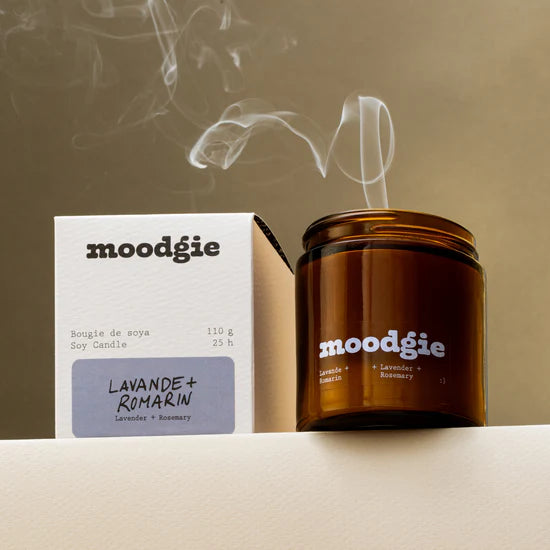 Lavender + Rosemary Candle - moodgie