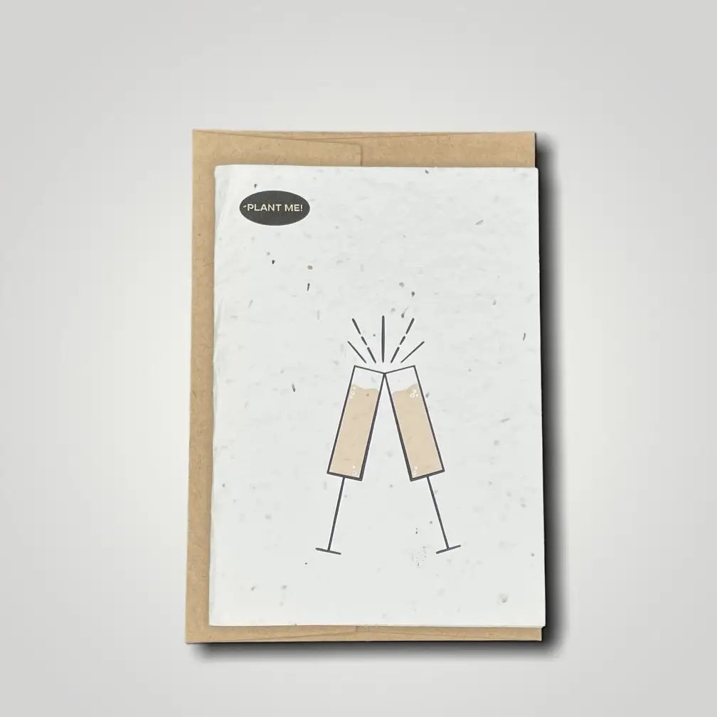 Cheers Card -  Plantable Greetings