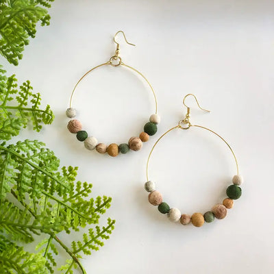 Kantha Terai Hoops -