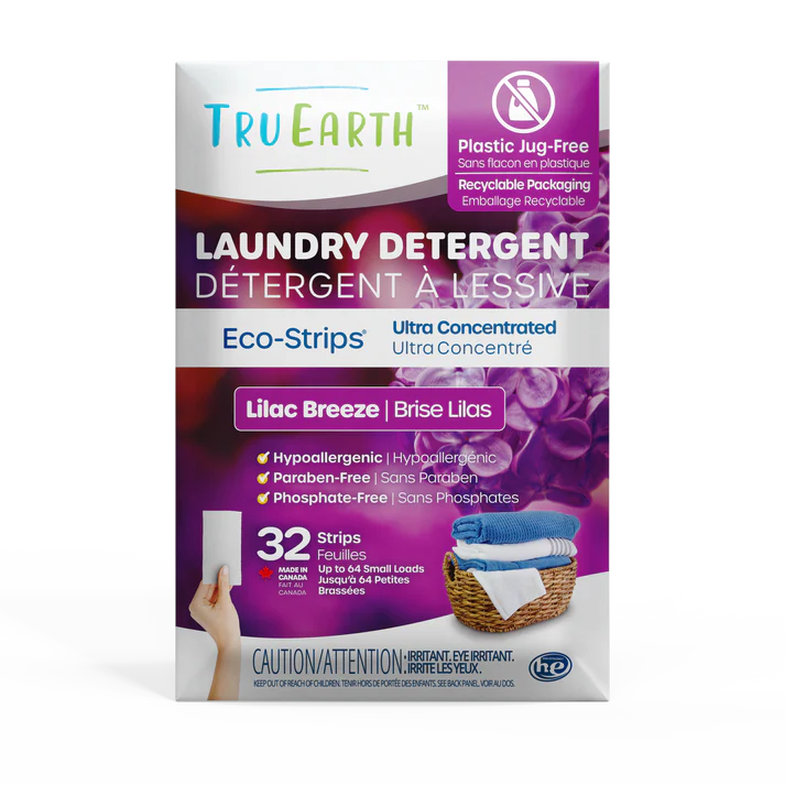 Tru Earth Eco-strip Laundry Detergent (16 Sheets = 32 Loads)