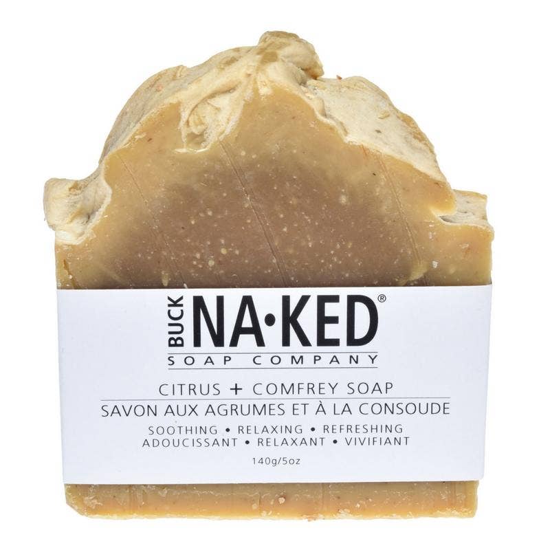Citrus & Comfrey Soap - Buck Naked Soap Bar