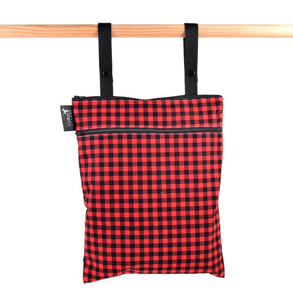 Plaid Double Duty Wet Bag - Colibri