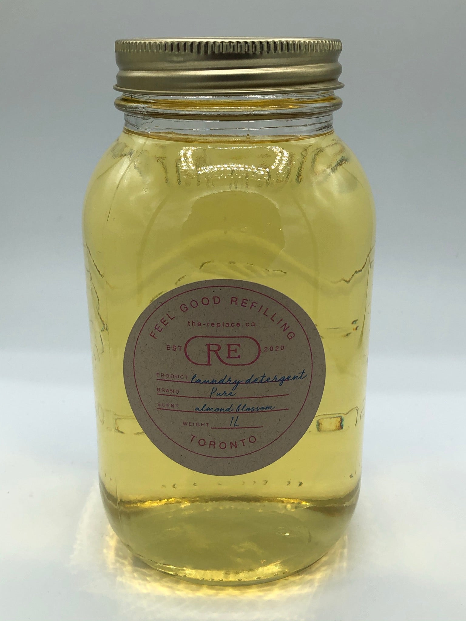 Laundry Detergent Almond Blossom  Jar- PURE