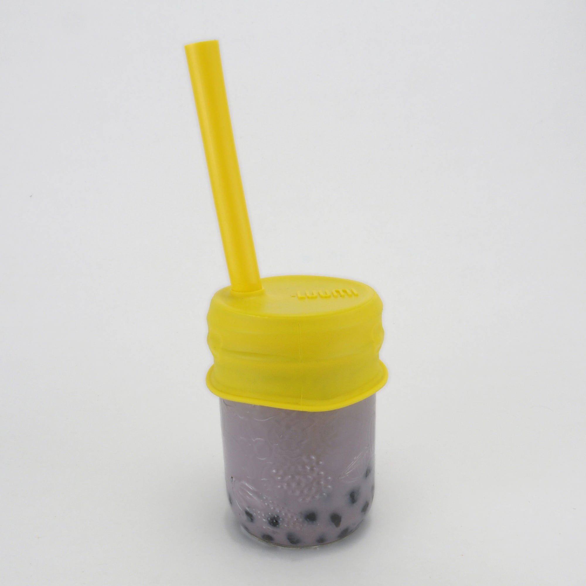 Luumi Silicone Lid and Straw Blue