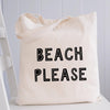 Beach Please Summer Tote Bag