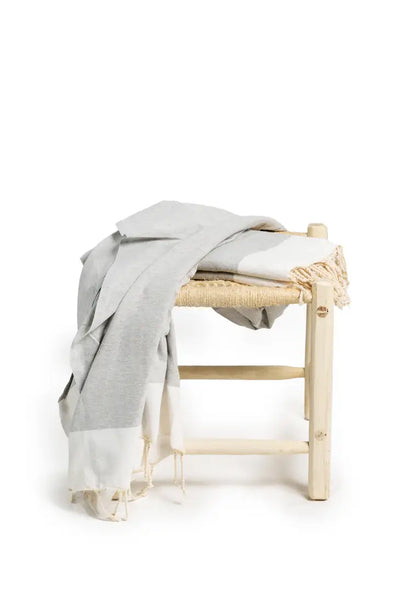 Fouta Towels for Spa & Beach | Sky Blue Diamond