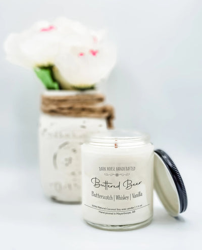 Buttered Beer Soy Candle- Dark Horse Handcrafted