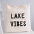 Lake Vibes Cottage Summer Tote Bag