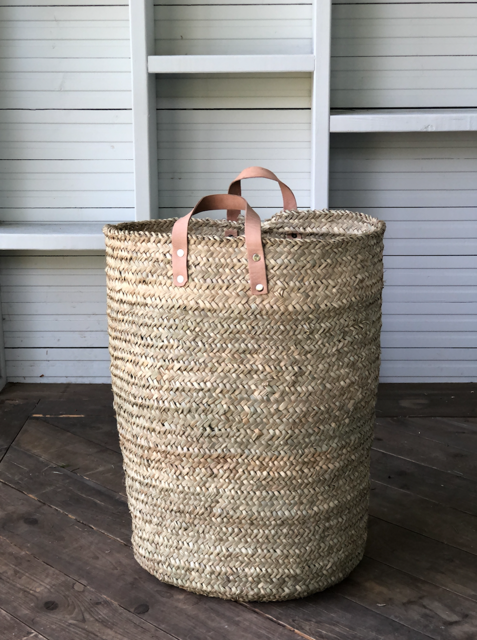 Seagrass Woven Laundry Basket The Boho Lab
