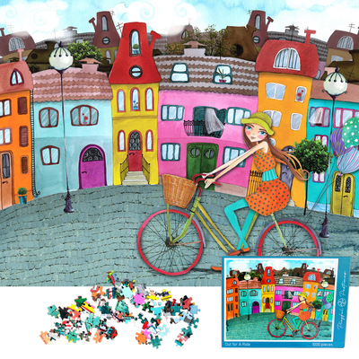 Out for a Ride - 1000 piece adult jigsaw puzzle