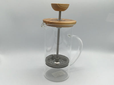 Hario Olive Wood Tea & Coffee Press 300mL