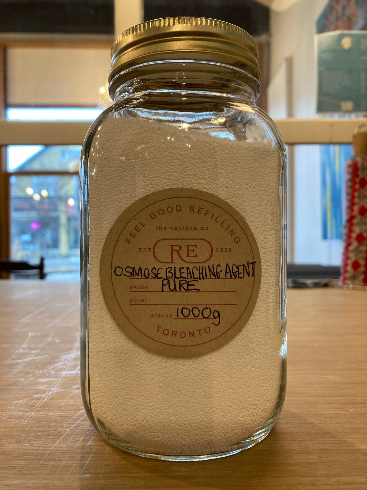 Bleaching Agent Jar