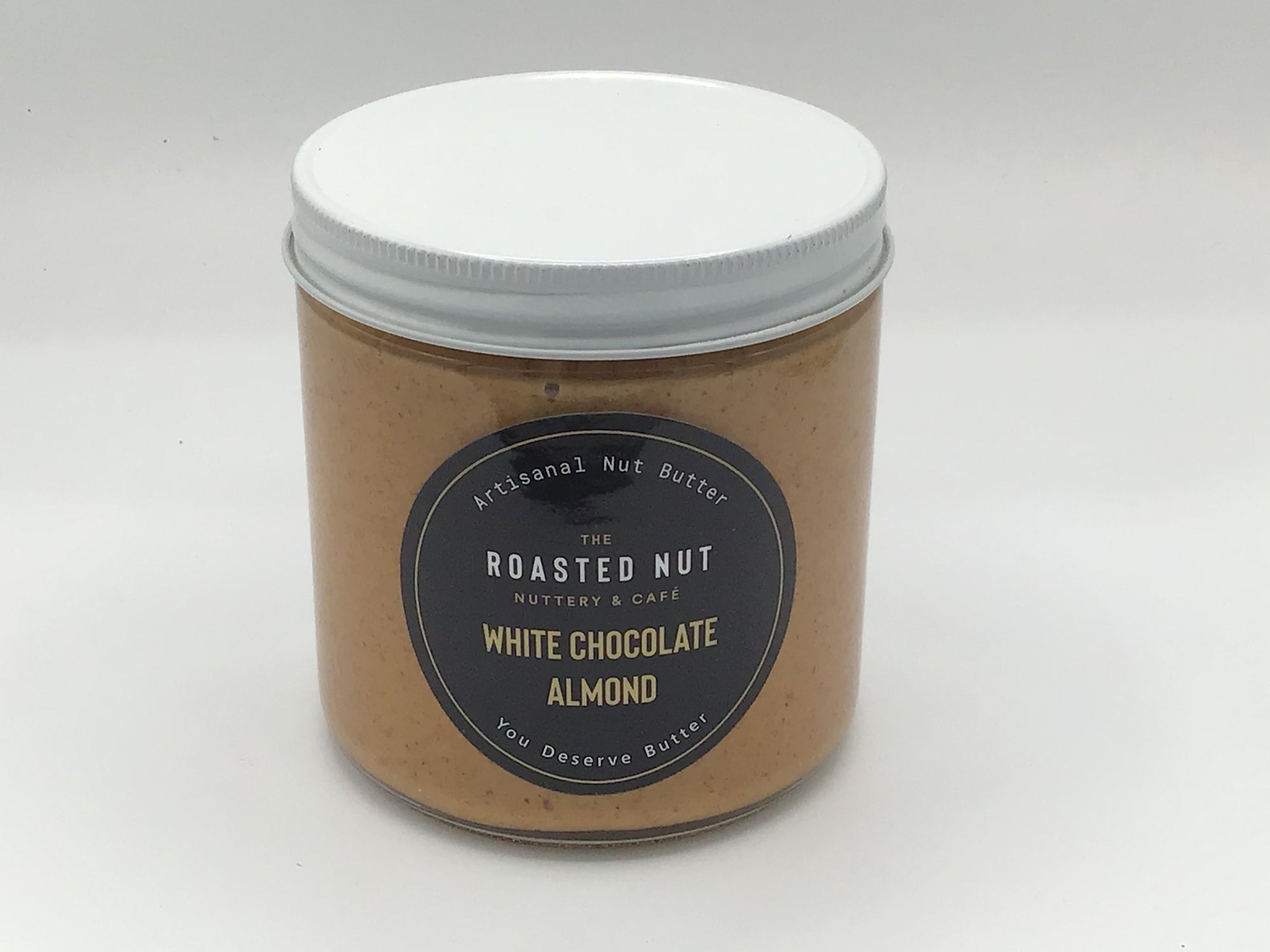 White Chocolate Almond Butter - The Roasted Nut (*incl $3 deposit)