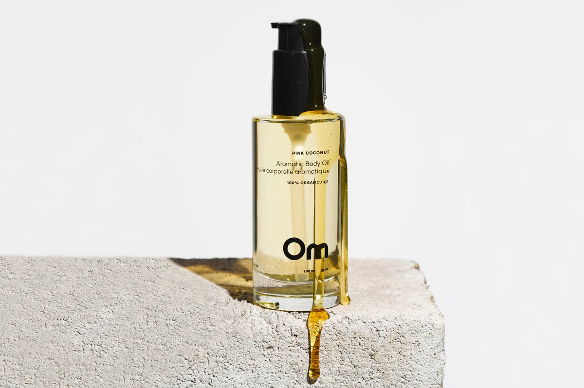 Aromatic Body Oil: Pink Coconut - Om Organics