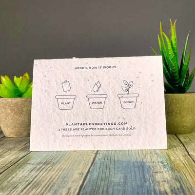 Thinking of You Card - Plantable Greetings