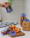 Silicone Can/Mason Jar covers (6pack) - Me Mother Earth