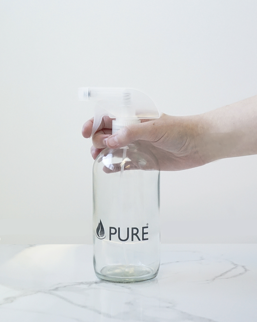 500ml Glass Spray Bottle - Pure