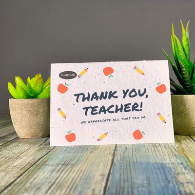 Thank you Teacher- Plantable Greetings